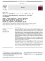 Effects of the FIT-HIP Intervention for Fear of Falling After Hip Fracture: A Cluster-Randomized Controlled Trial in Geriatric Rehabilitation