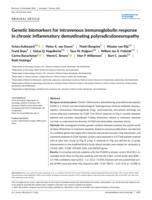 Genetic biomarkers for intravenous immunoglobulin response in chronic inflammatory demyelinating polyradiculoneuropathy