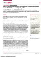 Effect of levothyroxine therapy on the development of depressive symptoms in older adults with subclinical hypothyroidism an ancillary study of a randomized clinical trial