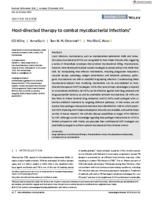 Host-directed therapy to combat mycobacterial infections*