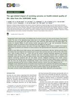 The age-related impact of surviving sarcoma on health-related quality of life
