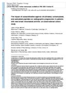 The impact of autoantibodies against citrullinated, carbamylated, and acetylated peptides on radiographic progression in patients with new-onset rheumatoid arthritis