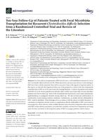 Ten-year follow-up of patients treated with fecal microbiota transplantation for recurrent Clostridioides difficile infection from a randomized controlled trial and review of the literature