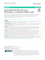 Extra-abdominal desmoid tumor fibromatosis: a multicenter EMSOS study