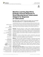 Machine learning algorithms evaluate immune response to novel Mycobacterium tuberculosis antigens for diagnosis of tuberculosis