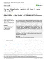 Liver and kidney function in patients with Covid-19 treated with remdesivir