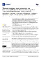 Monocyte subsets and serum inflammatory and bone-associated markers in monoclonal gammopathy of undetermined significance and multiple myeloma