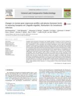 Changes in ovarian gene expression profiles and plasma hormone levels in maturing European eel (Anguilla anguilla)