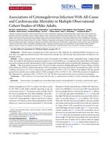 Associations of cytomegalovirus infection with all-cause and cardiovascular mortality in multiple observational cohort studies of older adults