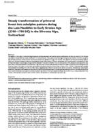 Steady transformation of primeval forest into subalpine pasture during the Late Neolithic to Early Bronze Age (2300−1700 BC) in the Silvretta Alps, Switzerland