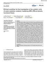 Efficient workflow for the investigation of the catalytic cycle of water oxidation catalysts
