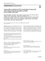 Ageing affects subtelomeric DNA methylation in blood cells from a large European population enrolled in the MARK-AGE study
