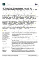 No difference in penetrance between truncating and missense/aberrant splicing pathogenic variants in MLH1 and MSH2