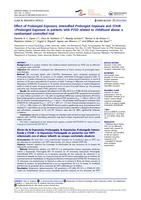 Effect of prolonged exposure, intensified prolonged exposure and STAIR+prolonged exposure in patients with PTSD related to childhood abuse