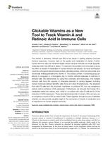 Clickable Vitamins as a New Tool to Track Vitamin A and Retinoic Acid in Immune Cells.