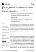 Living proof of activity of extracellular vesicles in the central nervous system