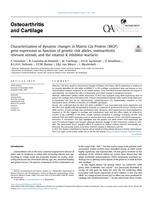 Characterization of dynamic changes in Matrix Gla Protein (MGP) gene expression as function of genetic risk alleles, osteoarthritis relevant stimuli, and the vitamin K inhibitor warfarin