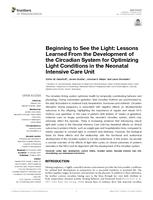 Beginning to see the light: lessons learned from the development of the circadian system for optimizing light conditions in the neonatal intensive care unit