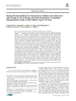 Dosing recommendations for vancomycin in children and adolescents with varying levels of obesity and renal dysfunction