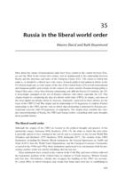 Russia in the liberal world order