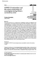 COVID-19 nationalism and the visual construction of sovereignty during China’s coronavirus crisis