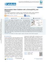 Electrocatalytic water oxidation with alpha-[Fe(mcp)(OTf)(2)] and analogues