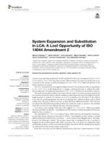 System expansion and substitution in LCA