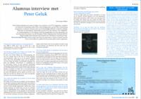 Alumnus interview met Peter Geluk