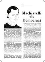 Machiavelli als Democraat