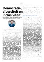 Democratie, diversiteit en inclusiviteit