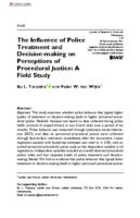 The influence of police treatment and decision-making on perceptions of procedural justice