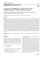 The adapter protein Myd88 plays an important role in limiting mycobacterial growth in a zebrafish model for tuberculosis