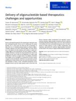 Delivery of oligonucleotide-based therapeutics: challenges and opportunities