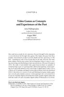 Video games as concepts and experiences of the ast