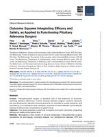 Outcome squares integrating efficacy and safety, as applied to functioning pituitary adenoma surgery