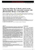 Long-term follow-up of chronic central serous chorioretinopathy after successful treatment with photodynamic therapy or micropulse laser