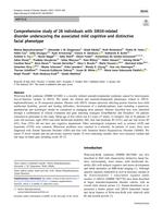 Comprehensive study of 28 individuals with SIN3A-related disorder underscoring the associated mild cognitive and distinctive facial phenotype