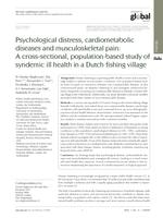 Psychological distress, cardiometabolic diseases and musculoskeletal pain