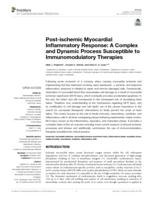 Post-ischemic myocardial inflammatory response