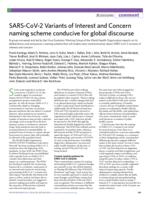 SARS-CoV-2 variants of interest and concern naming scheme conducive for global discourse