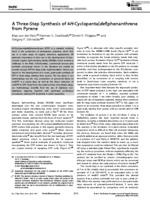 A three-step synthesis of 4H-cyclopenta[def]phenanthrene from pyrene