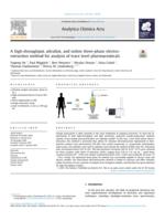 A high-throughput, ultrafast, and online three-phase electro-extraction method for analysis of trace level pharmaceuticals