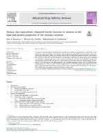 Human skin equivalents: impaired barrier function in relation to the lipid and protein properties of the stratum corneum