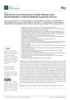 End-of-life care preferences of older patients with multimorbidity: a mixed methods systematic review