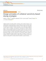 Design principles of collateral sensitivity-based dosing strategies