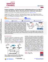 Potent inhibition of nicotinamide N-Methyltransferase by alkene-linked bisubstrate mimics bearing electron deficient aromatics