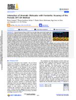 Interaction of aromatic molecules with forsterite