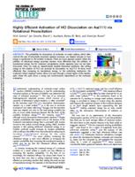 Highly efficient activation of HCl dissociation on Au(111) via rotational preexcitation