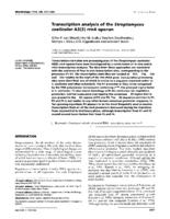 Transcription analysis of the stretomyces-coelicolor A3(2) ribosomal-RNA operon