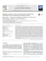 Robustness analysis of a green chemistry-based model for the classification of silver nanoparticles synthesis processes